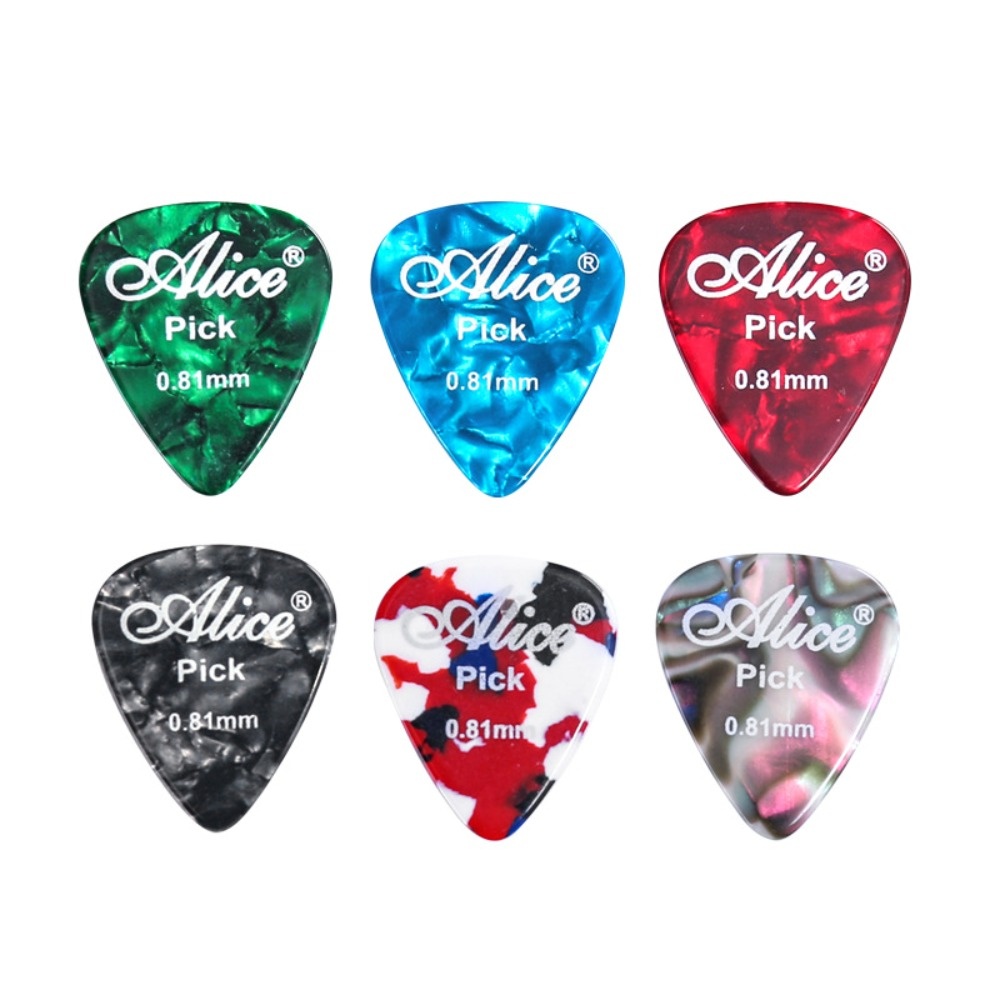 Electric Guitar Pick Pack - アコースティックとエレキギターのピック,エレクトリックベース,アクセサリー0.46, 0.71, 0.81, 0.96, 1.2, 1.5,
