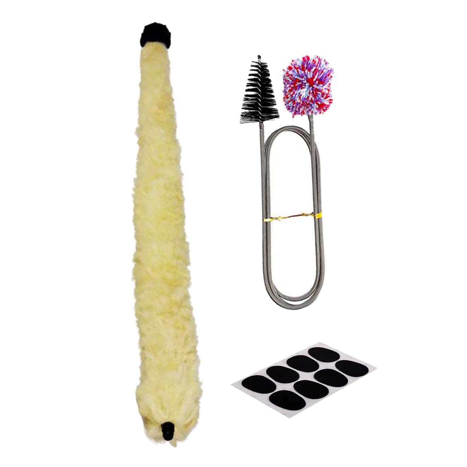 Clarinet Care Kit - クラリネットクリーニングキット 木管楽器クリーニングツール ケアキット サックスクリーナー メンテナンスセット プロ奏者や学生向け