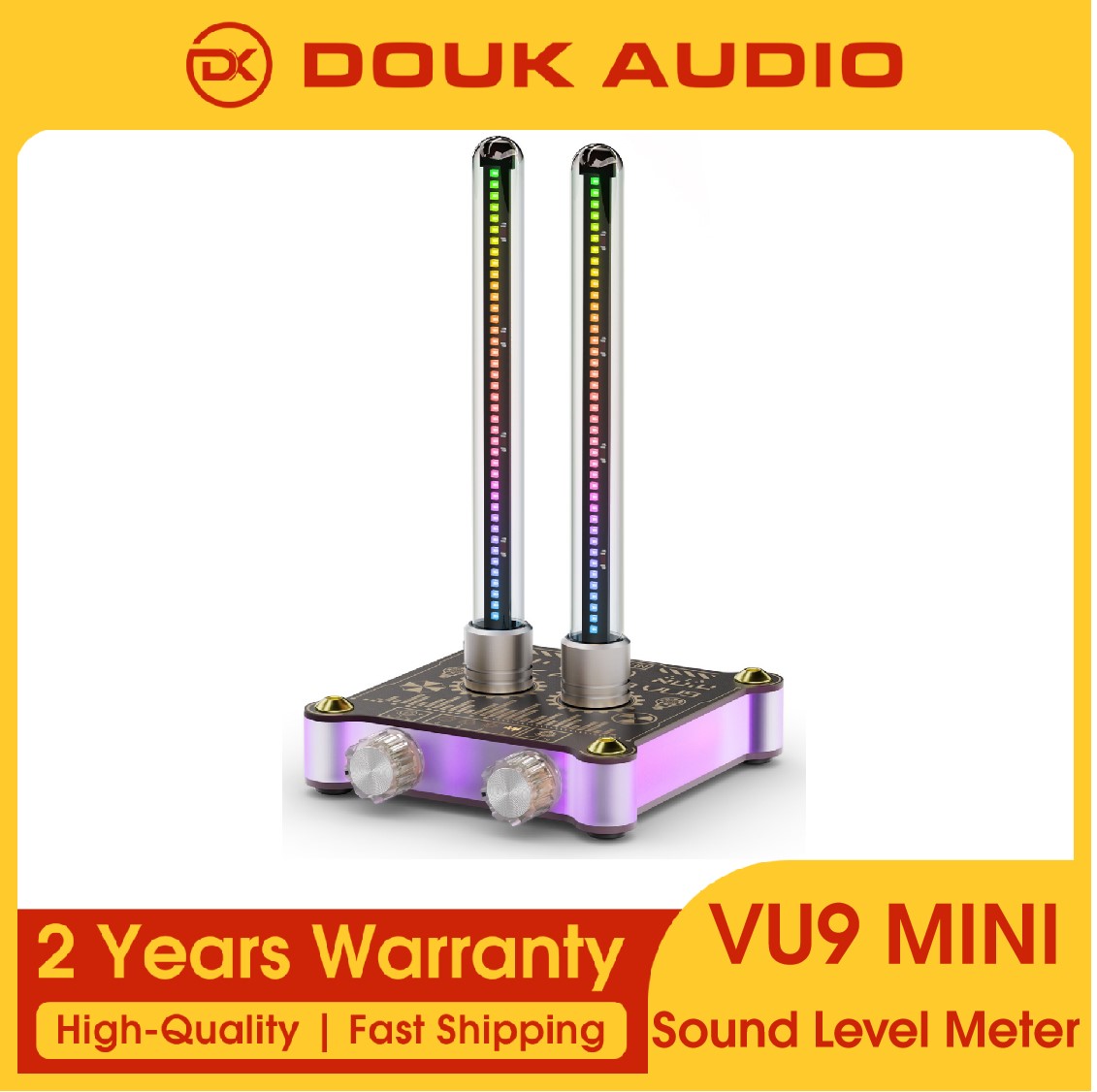 Audio Youtube Music Free - Douk Audio デュアルピクシーチューブ VU9 MINI サウンドレベルメーター