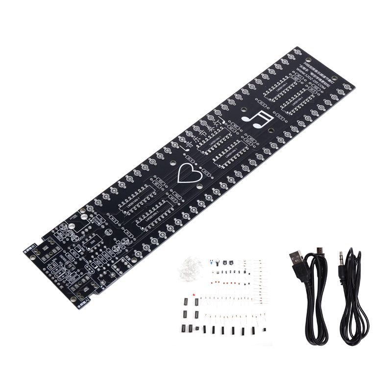 Audio Music Light - CJSD-30 セクション DIY LED オーディオレベルインジケーターライト 音楽スペクトルディスプレイ