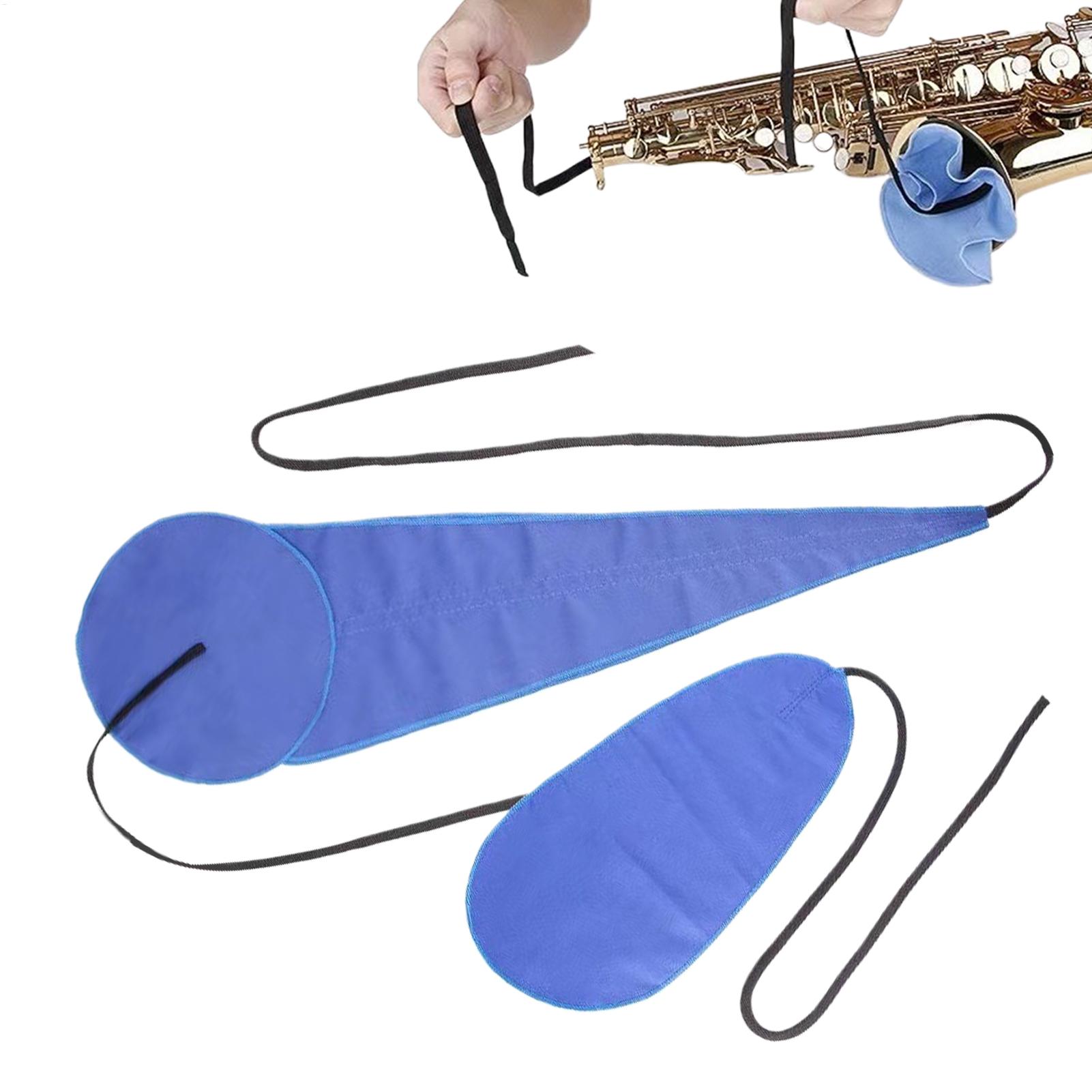Clarinet Care Kit - 2ピースソフトサックスケアツールサックスクリーニングクロスキットクラリネットクリーニングスワブミュージシャン学生管楽器バンド用