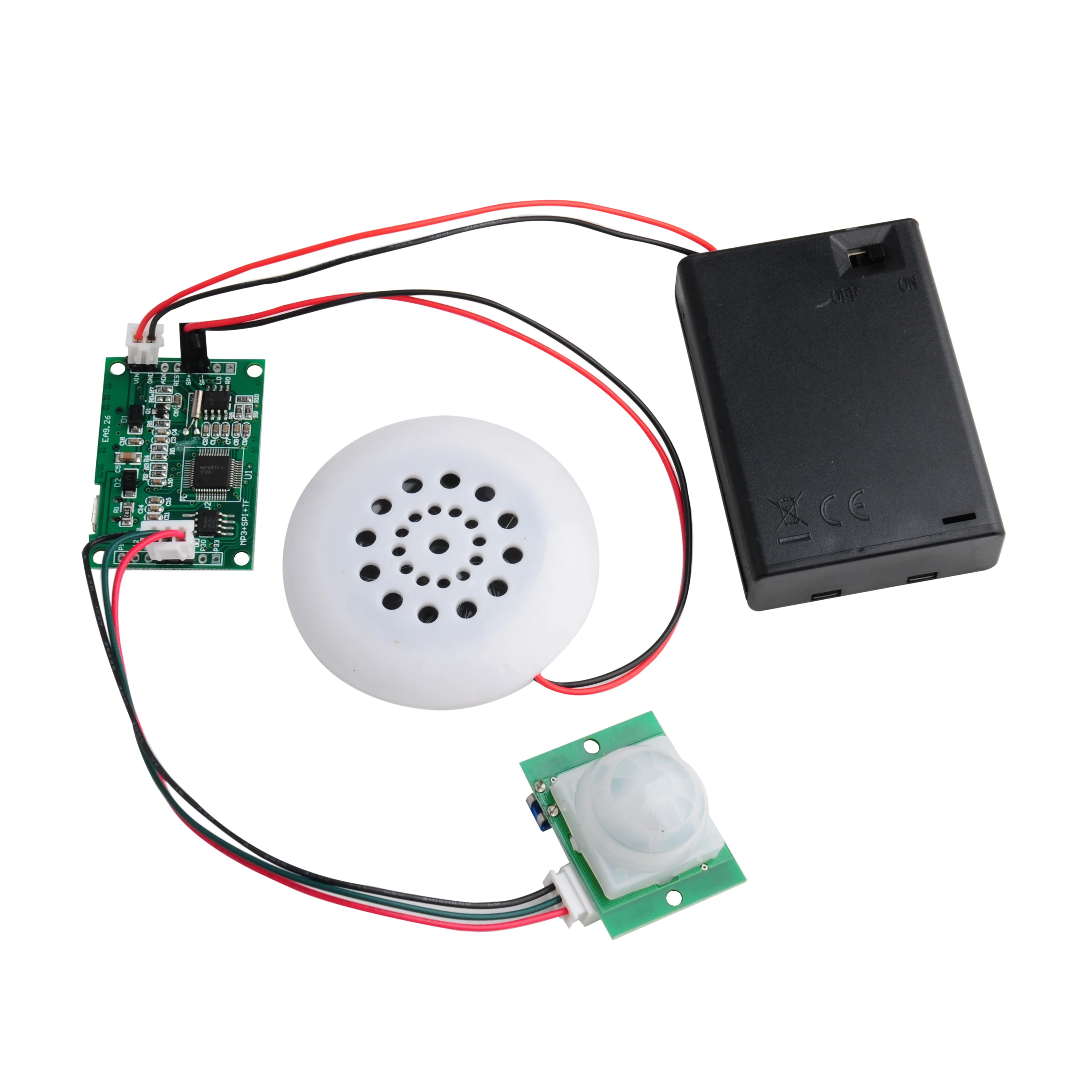 Audio Music Mp3 Download - Rcsmall mp3ボイスモジュールキット、12台の赤外線誘導、USBダウンロード、音楽、セキュリティ、オーディオ、DIY