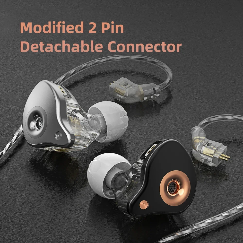 Audio Music Best - SGOR VENUS 10mm デュアル磁気回路ダイナミックドライブ HIFI インイヤー有線イヤホン