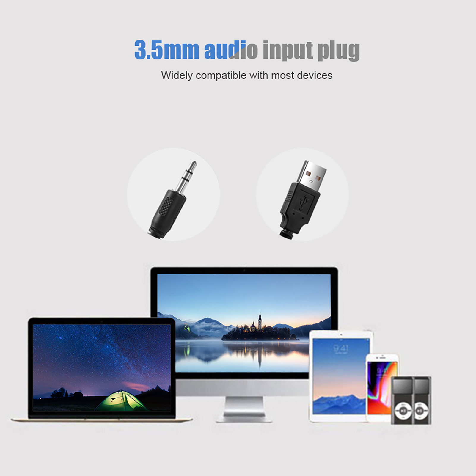 ポータブルサウンドバー USB 有線ステレオサウンドバー音楽 - Audio Music Center のレビューと価格