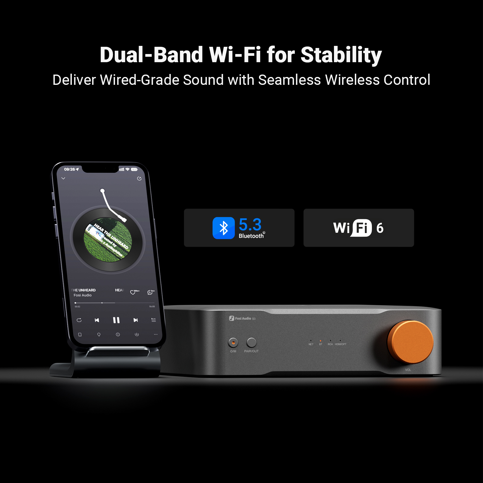 Fosi Audio ハイレゾ音楽ストリーマー DAC Bl - Audio Music Free Mp3 のレビューと価格