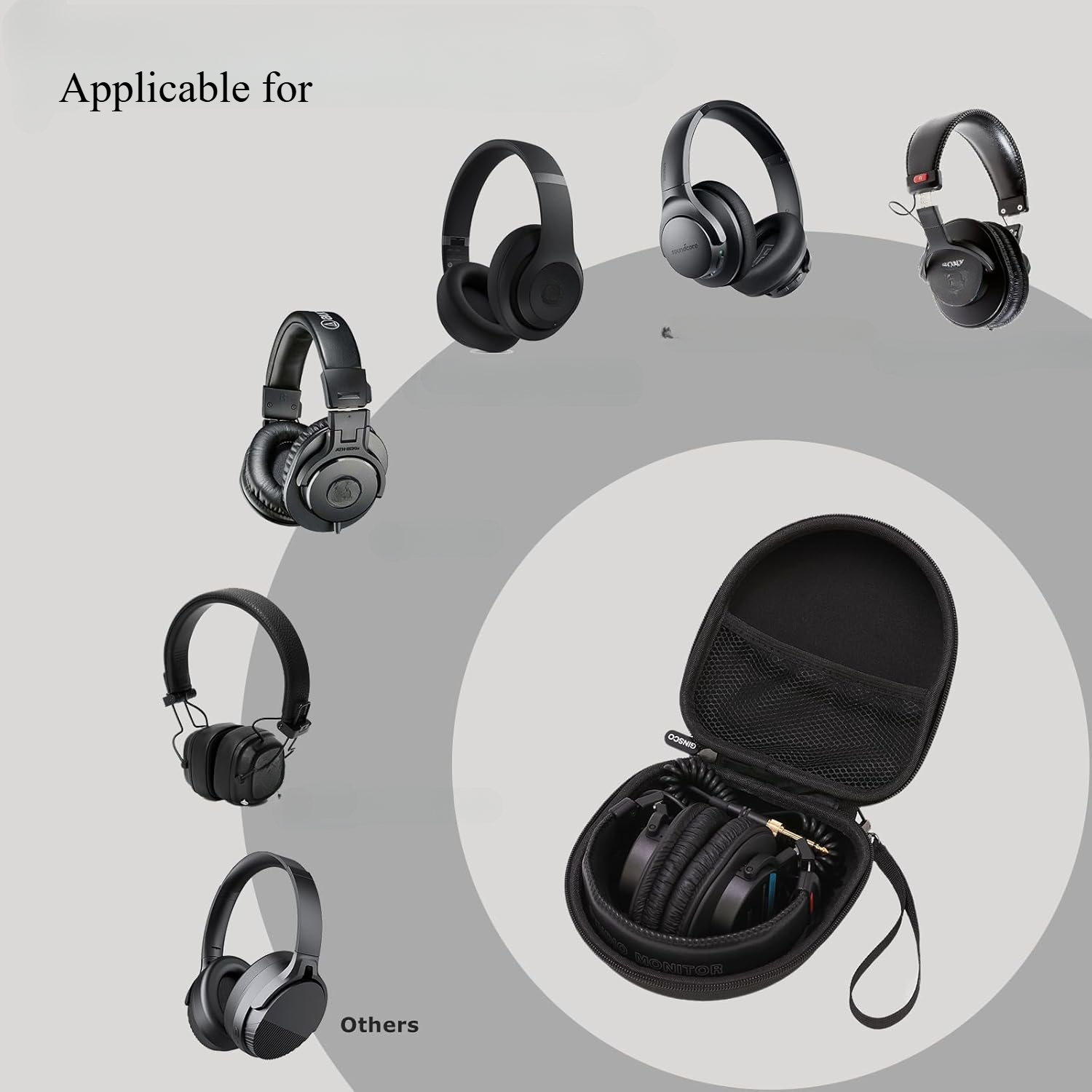 ハードヘッドフォンケース Soundcore/BERIBES - Beats Headphone Solo 4 のレビューと価格