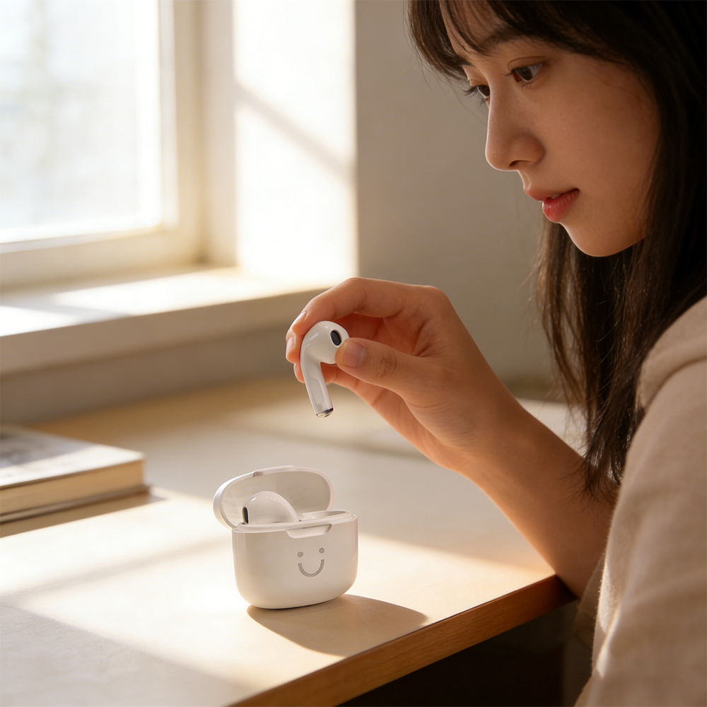 A2 スマイリーフェイス Bluetooth ヘッドフォン  - Audio Music Enhancer のレビューと価格
