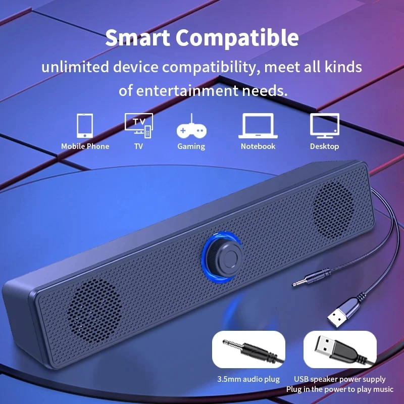 サウンドバー コンピューター PC テレビ ラップトップ デ - Audio Music Center のレビューと価格
