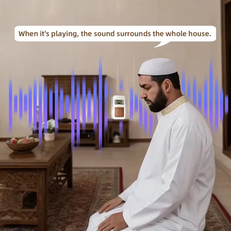 ナイトライトコーランアザン時計イスラム教徒用コーランアラブ語 - Audio Music Center のレビューと価格