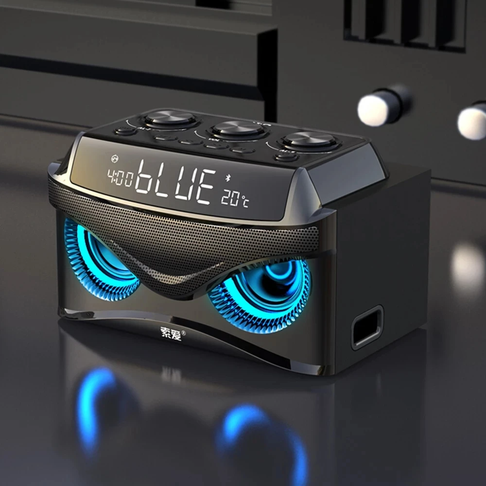 多機能ワイヤレスBluetoothスピーカー,ポータブルサブ - Audio Music Center のレビューと価格