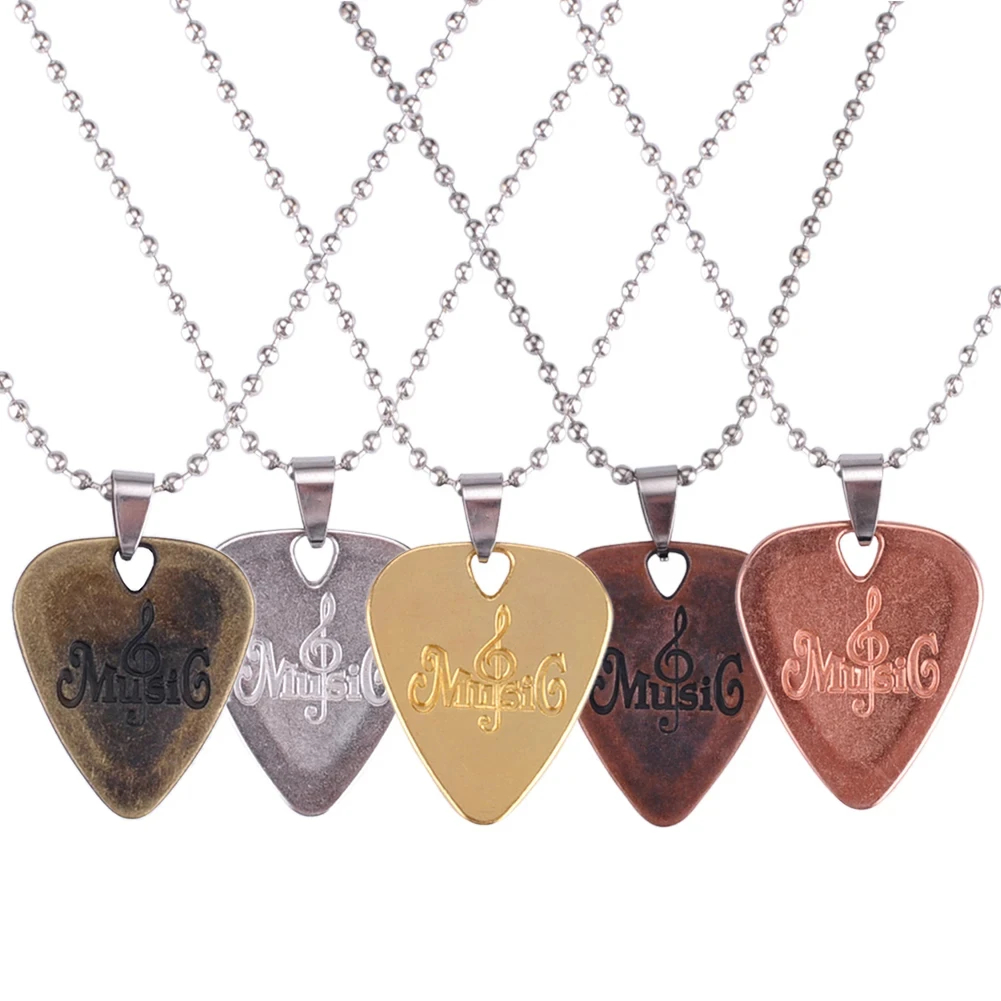 Miwayer 金属ギターピック亜鉛合金ピックネックレスペン - Electric Guitar Pick Pack のレビューと価格