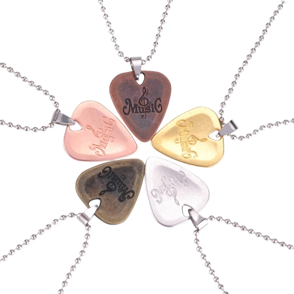 Miwayer 金属ギターピック亜鉛合金ピックネックレスペン - Electric Guitar Pick Pack のレビューと価格
