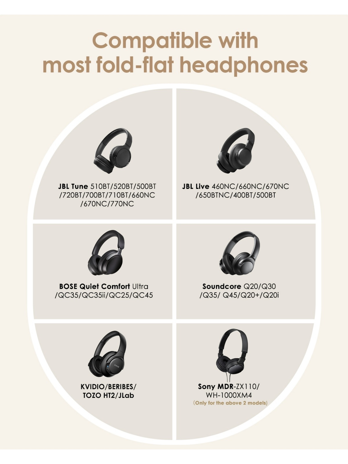 半折りたたみ式ヘッドフォンハードケース JBL Tune 5 - Beats Headphone Solo 4 のレビューと価格