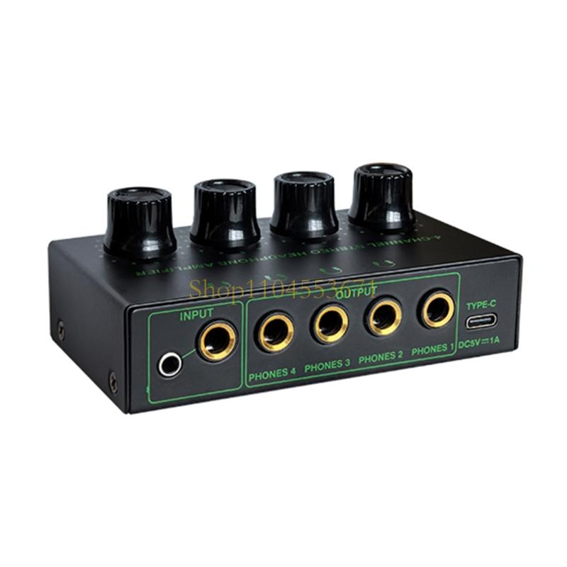 ベストセラーサウンドアンプ 4 チャンネルステレオヘッドフォ - Audio Music Best のレビューと価格