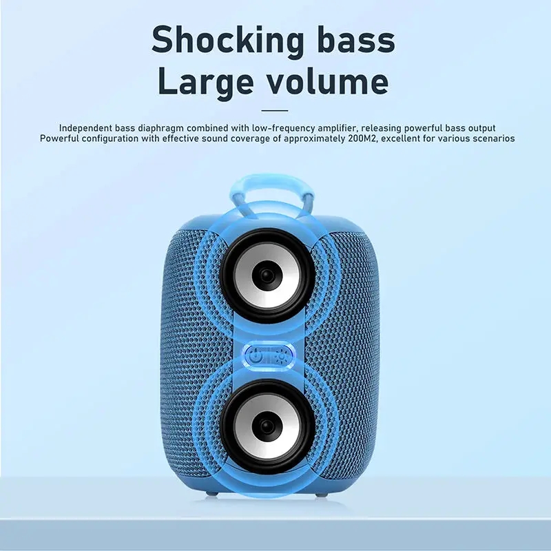 ポータブルBluetoothスピーカー、サウンドボックス、ワ - Audio Music Center のレビューと価格