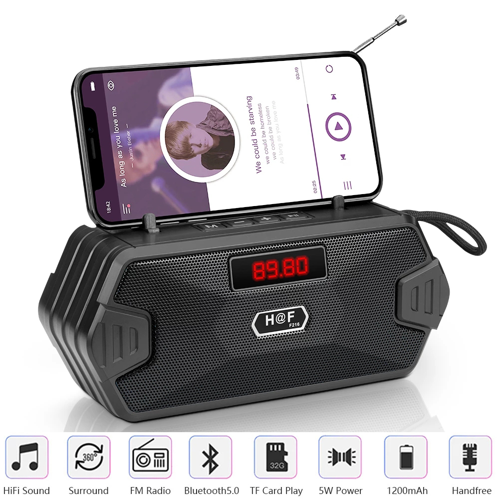 低音ハイファイ屋外ポータブルAUXワイヤレスBluetoot - Audio Music Center のレビューと価格