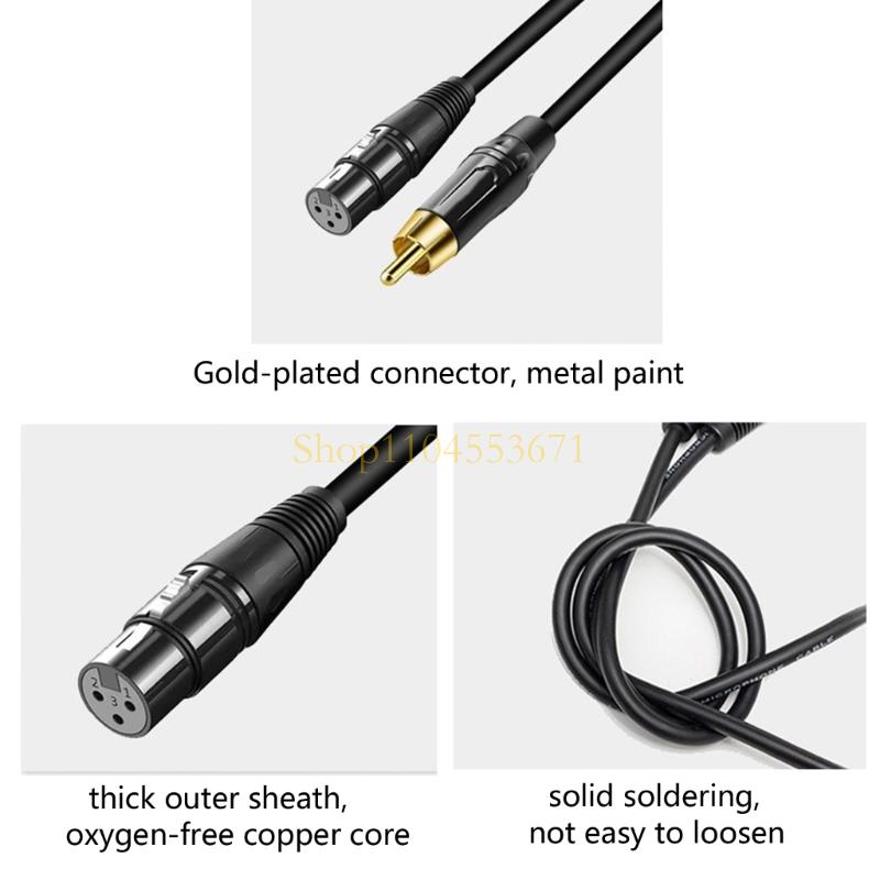 ベストセラープレミアム RCA から XLR 変換ケーブル、 - Audio Music Best のレビューと価格