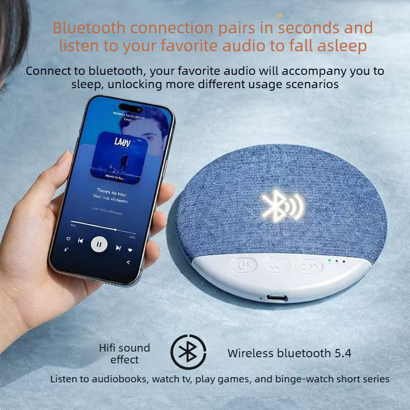ミニスリーピングBluetoothスピーカー自然音ホワイトノ - Audio Music Center のレビューと価格