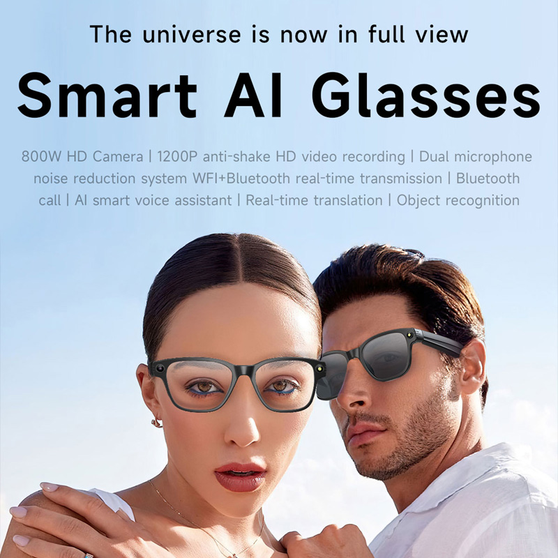AIスマートグラス 800万画素カメラ Bluetoothサ - Audio Music Videos のレビューと価格