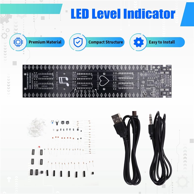 【デジタルガジェット】TYPE-C USB LEDオーディオ - Audio Music Light のレビューと価格