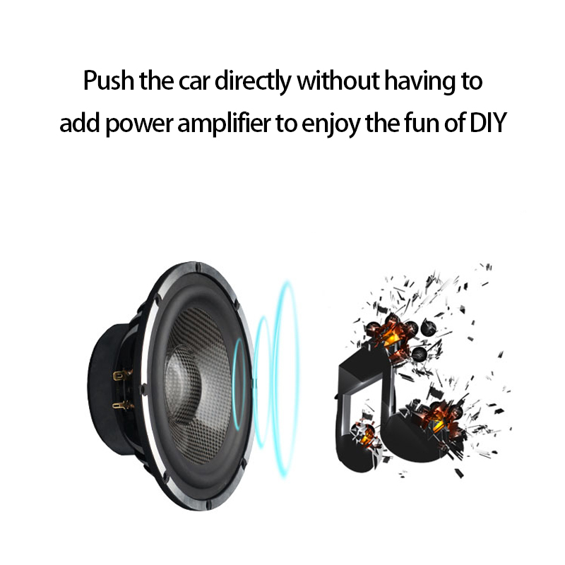 6.5インチカースピーカー,40〜60w,4オーム,カーボン - Amazon Music Audio Quality のレビューと価格