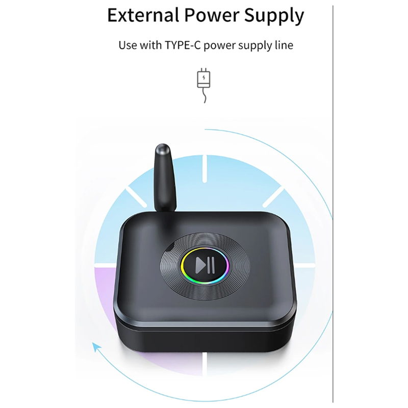 Excellent-ワイヤレスオーディオレシーバーカラフルな - Audio Music Light のレビューと価格