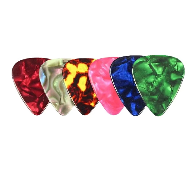 10 個ギターピックピックメディエーターセルロイドエレクトリ - Electric Guitar Pick Pack のレビューと価格