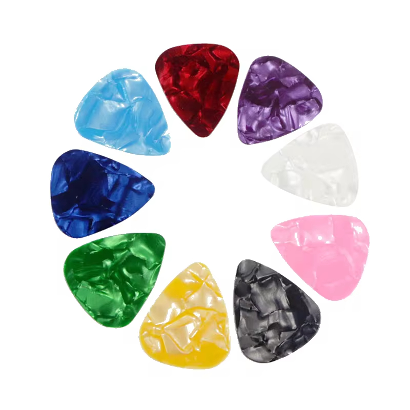 10 個ギターピックピックメディエーターセルロイドエレクトリ - Electric Guitar Pick Pack のレビューと価格