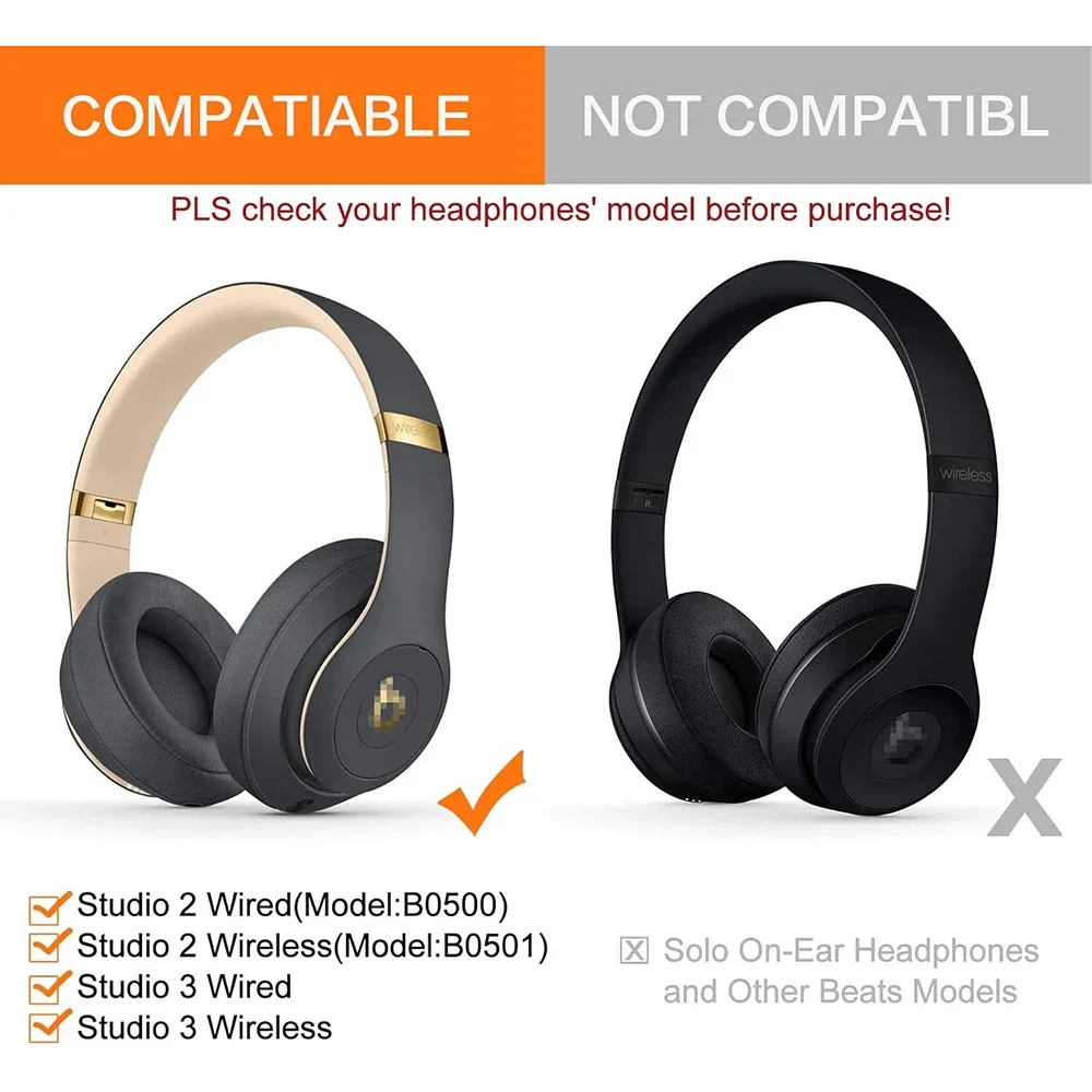 スポーツ冷却ジェル交換用イヤーパッド Beats Studi - Beats Headphone Solo 4 のレビューと価格
